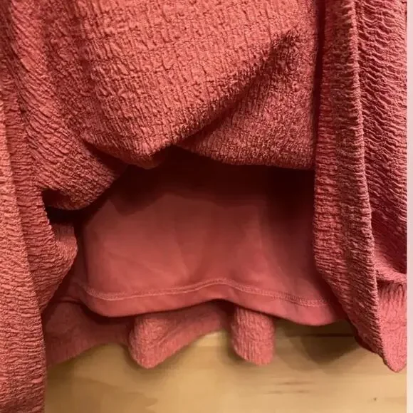 New CRYSTAL DOLL Dress Womens XS Shift Tiered Short Sleeve NWT - Picture 6 of 6